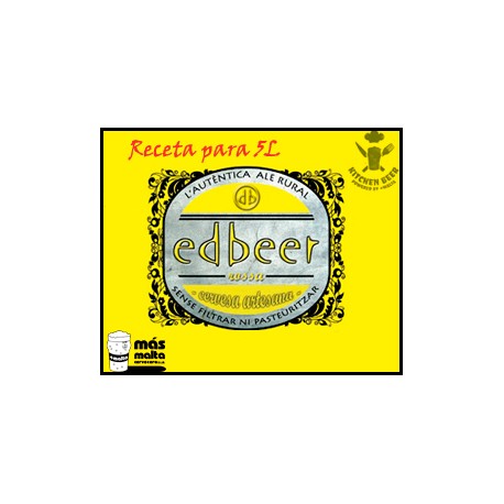 Kitchen-Beer Receta Edbeer Iber Ale (molido) 5L + botella