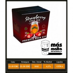 Strawberry Pale Ale 3,1Kg (23L) - Mas Malta