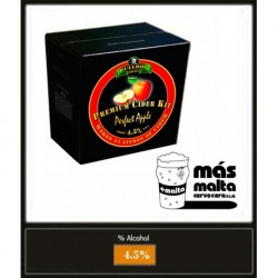 SIDRA manzana: Perfect Apple Cider 3Kg (23L) - Mas Malta